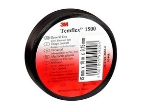 Temflex 1500 19mm x 20m černá