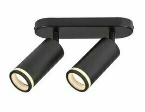 Svítidlo stropní RABALUX 73034 SENOBIA černá GU10 2x MAX 35W