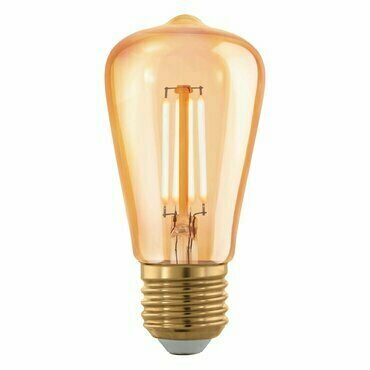 LED žárovka EGLO LM-E27-LED ST48 4W AMBER 1700K 1STK