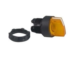 SCHN ZB5AK1253 Ovládací hlavice otočná prosvětlená, 2 pev. polohy - žlutá