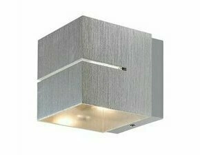 Svítidlo nástěnné RABALUX 7019 KAUNAS polírovaný hliník G9 1x MAX 10W