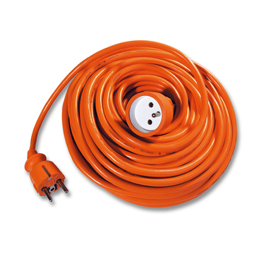 Kabel prodlužovací ECOPLANET 20m oranžový 3x1, 0mm