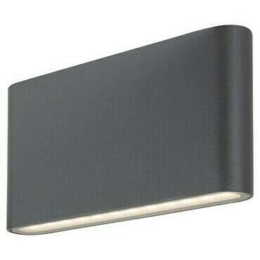 Venkovní nástěnné svítidlo Nesna antracitová LED 2×6W RABALUX 7952