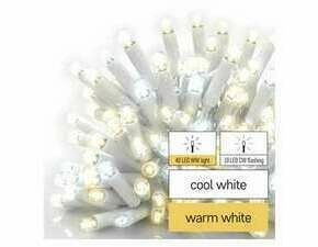 EMOS D2CN02 PROFI-CONN ICICLE 50LED 3M-BWHITE IP44  WW/CW FL