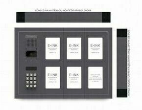 CZPHONE 4004092031 S elektronickým papírem (E-INK) FlatLine: ANTRACIT - MELODY: klávesnice až 80 jme