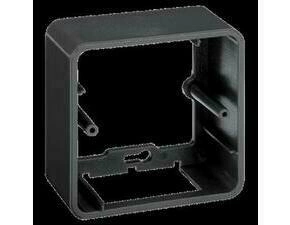 Krabice nástěnná SIMON R250/14, 1 násobná Simon K45, na 1 modul K45, šedá grafitová