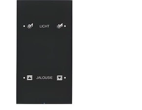 HAG 75142155 Dotykový sensor 2-násobný komfort, Berker R.3, sklo, černá