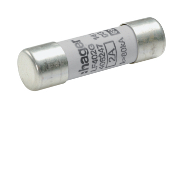 HAG LF402G Pojistka válcová, velikost 14x51, 2A gG, 690V AC