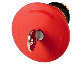 EATON 121468 M22-PVS45P-MS1 Ovládací hlavice nouzového zastavení se zámkem MS1, 45mm