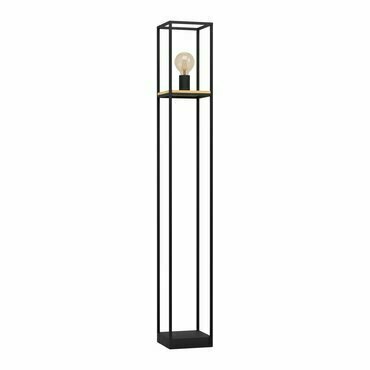 Lampa stojací EGLO STL 1 E27 SCHWARZ HOLZ LIBERTAD