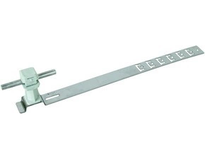 DEHN 204189  Podpěra vedení UNIsnap, nerez/plast šedý H 36mm, pro prům. 8mm, se vzpěrou L 335mm DEHN DEHN