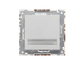 LED osvětlení SIMON 55 TOS3K.01/143, 230 V/0,93 W, barva světla teplá bílá (3100 °K), hliníková ma
