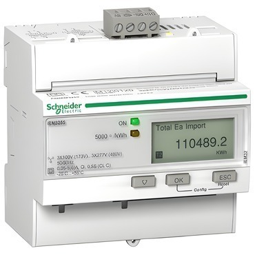 SCHN A9MEM3255 Elektroměr iEM3255, nepřímé měření, komunikace Modbus, MID