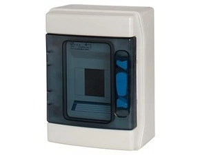 Rozvodnice nástěnná EATON 174221 IKA-1/4-ST, IP65, průhledné dveře, 1 řada, 4 moduly