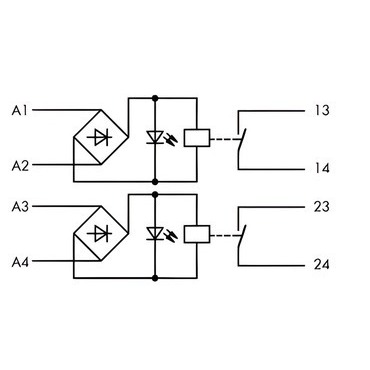 WAGO 857-1330 Reléový modul