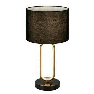 Stolní lampa Domiro zlatá LED 8W + E27 1×60W RABALUX 74044