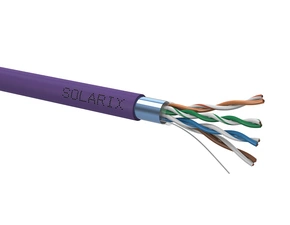 INTLK 27655152 SXKD-5E-FTP-LSOH Instalační kabel Solarix CAT5E FTP LSOH Dca 500m/reel
