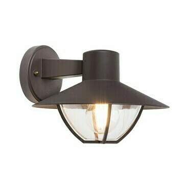 Venkovní nástěnné svítidlo Almada hnědá E27 1×10W RABALUX 7884
