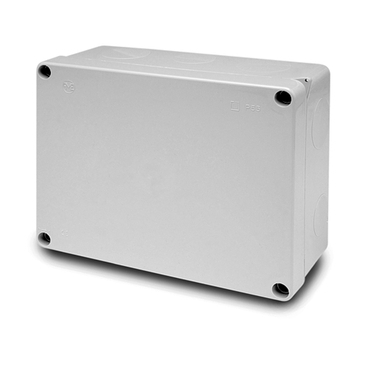 FAM Krabice AcquaBOX 3074 IP55 235x182x95mm, plné víko, hladké boky
