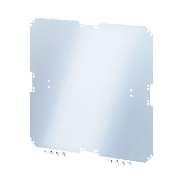 HEN Mi MP 8 Montážní deska pro rozvodnice velikosti 8, tloušťka 4mm