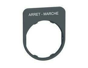 SCHN ZBYFP2166C0 Štítek s popisem