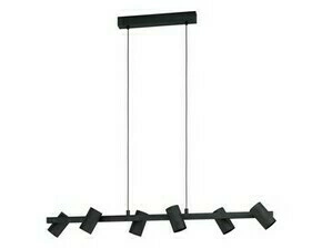 Svítidlo závěsné EGLO HL 6 E14 SCHWARZ GATUELA 1