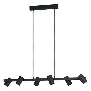 Svítidlo závěsné EGLO HL 6 E14 SCHWARZ GATUELA 1