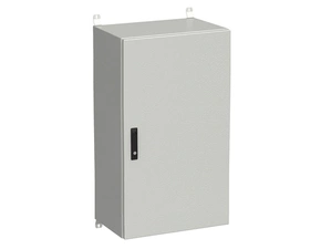 Rozvaděč nástěnný SOLARIX LC-20-24U-64-22-G, 19", 24U, 600x400 mm, plechové dveře, zámek, venkovní