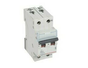 Jistič dvoupolový LEGRAND 404104 TX3 1+N B63 10000A