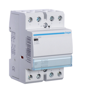HAG ESC464 Stykač 63A, 4R, 230V AC