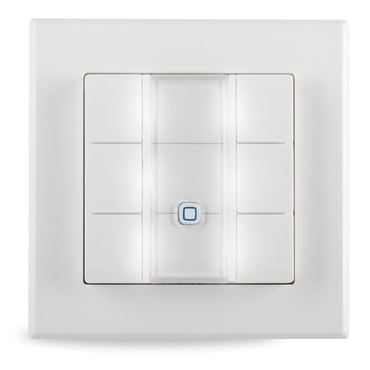 Smart dálkový ovladač HOMEMATIC IP HmIPW-WRC6, drátový, 6 tlačítek