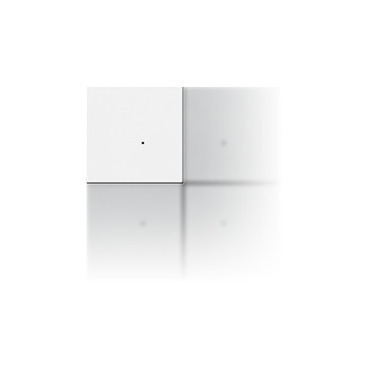 Kryt SIMON TKE4x/111, pro elektronické spínače a ovladače, 1/4násobný, bílá matná