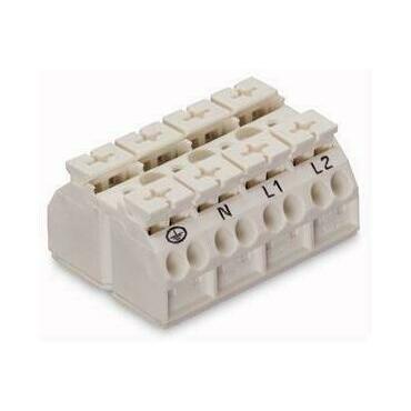 WAGO 862-1634/999-950 4vodičová přístrojová přípojná svorka