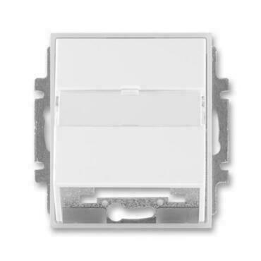 Kryt zásuvky ABB Element 5014E-A00100 01, bílá/ledová bílá, komunikační (pro nosnou masku)