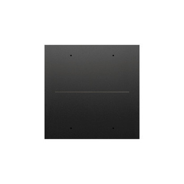 SIMON DKE02/49 Kryt jednoduchý s piktoramem "úroveň" pro spínače a elektronické ovládání černý