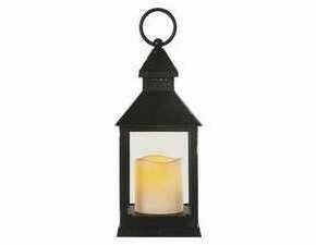 EMOS DCLV02 LANT.ANTIQUE 1CAN FLICKER BL