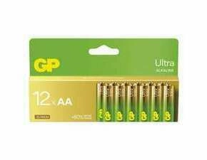 Baterie alkalická GP Ultra  AA (LR6) 12PP