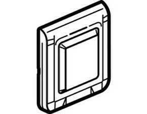 Rámeček jednonásobný antibakt. LEG 078880 Mosaic IP44 2M bílý