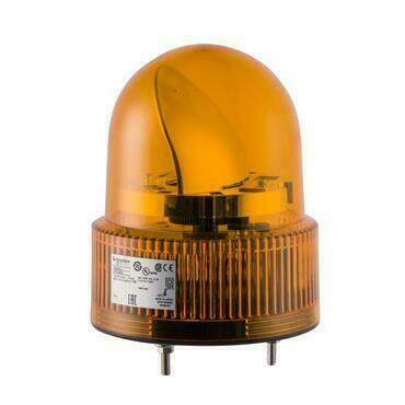 SCHN XVR12B05 Rotační maják, 120mm,LED 24V,Oranžová