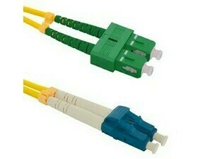 Patch kabel WIREX PO9DSCALC2, SC/APC-LC/UPC, Singlemode, 9/125, Duplex, OS, 2 m