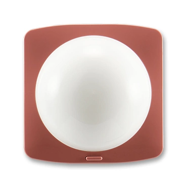 Snímač spínače ABB Tango 3299A-A02100 R2, vřesová červená, automatického (kužel, úhel 120°)