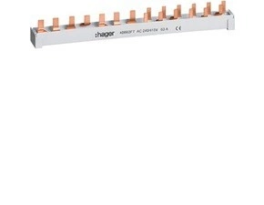HAG KB663FT Hřebenová přípojnice jazýčková 10mm2/13mod. pro 4P