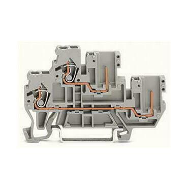 WAGO 870-101 Základní dvoupatrová svorka – 1 vodič / 1 pin