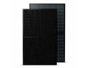 FV panel bifaciální Leapton 500Wp celočerný 30mm, dvojté sklo LP182*210-M-54-NB