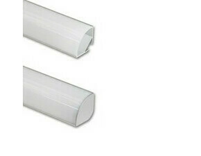 Profil rohový MC LED RL2, 30x30mm, včetně mléčného difuzoru, 2m