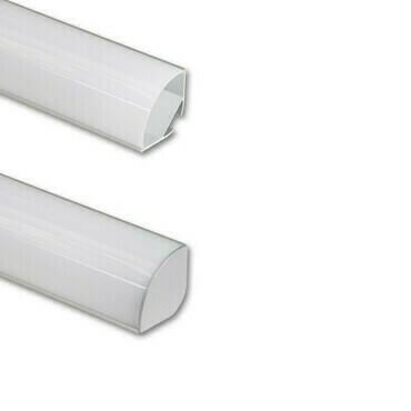 Profil rohový MC LED RL2, 30x30mm, včetně mléčného difuzoru, 2m