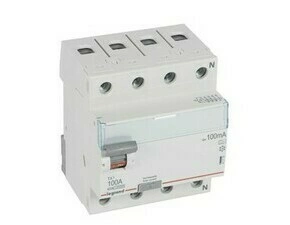 Chránič čtyřpolový LEGRAND 411778 TX3 CHRÁN. 4P 100A 100MA A