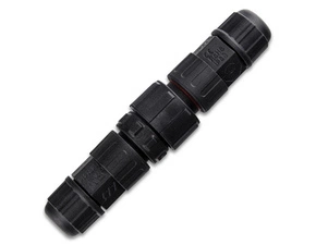 MC LED Konektor vidlice + zásuvka, IP67, pájecí, M16, 3piny