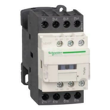 SCHN LC1DT32MD Stykač 4P (4"Z") 32A v AC-1, pom.kont.1"Z"+1"V",220V DC, cívka s rozšíř.rozsahem a od