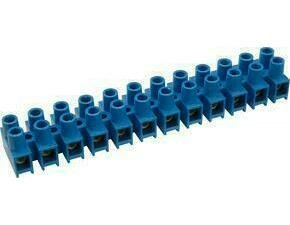 SEZ 6336-11 Přístrojová svorkovnice 1,5 mm2, modrá, 12 pólů
